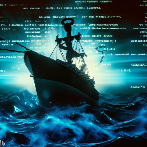 Master of the sea and Linux commands: illustration